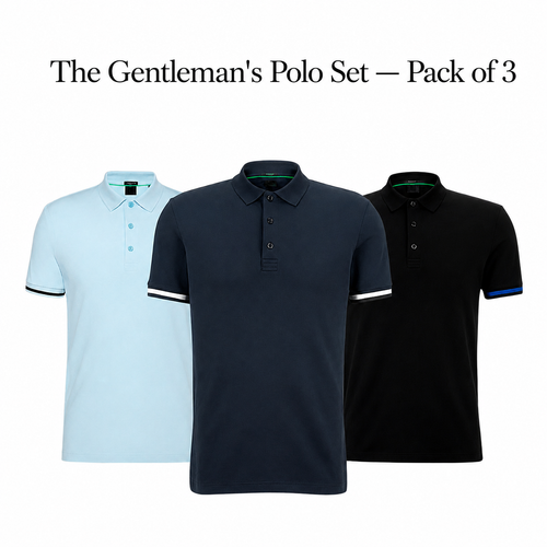 3-Pack Classic Polo Shirts | Elmont