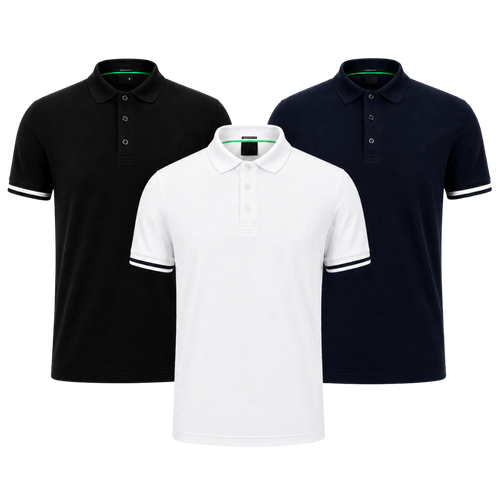 3-Pack Classic Polo Shirts – photo 2