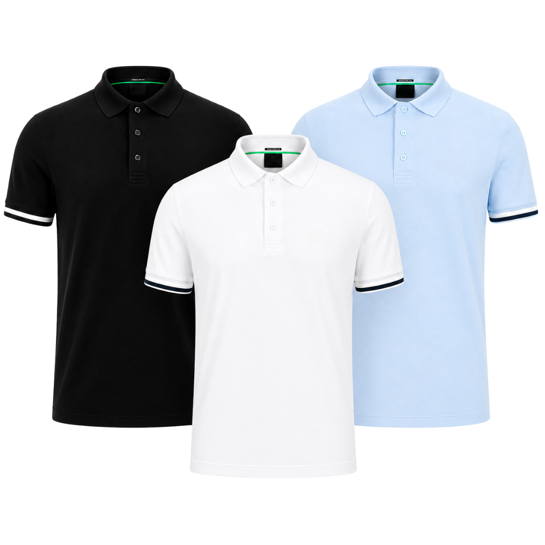 3-Pack Classic Polo Shirts – photo 6