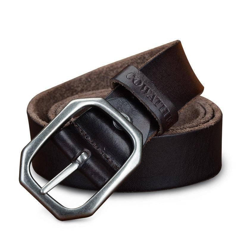 Affordable Casual Leather Belt For Men, Larce Model – photo 2