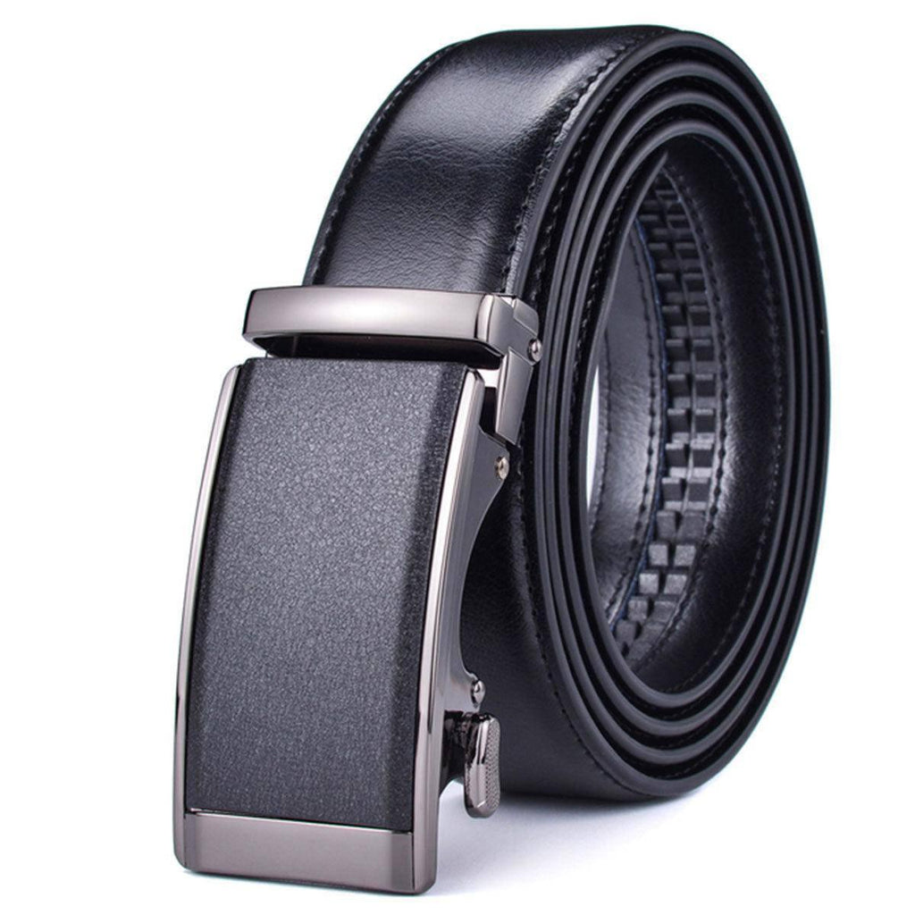 Black Suit Leather Belt For Men, Camaro Model | Elmont