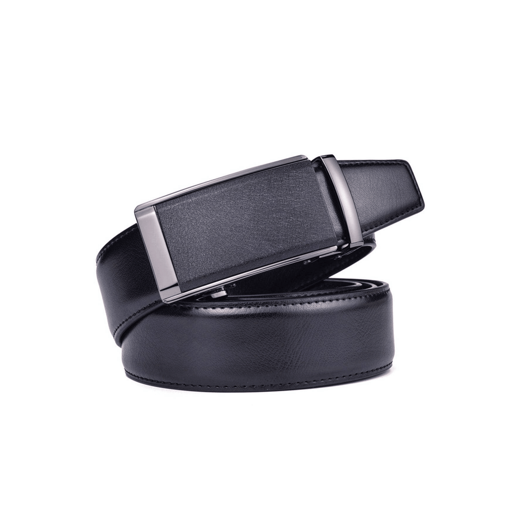 Black Suit Leather Belt For Men, Camaro Model – photo 2