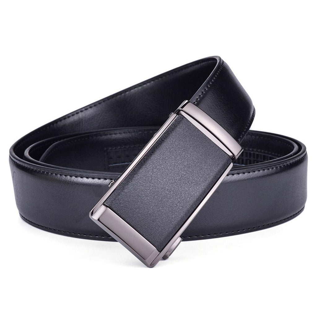 Black Suit Leather Belt For Men, Camaro Model – photo 3