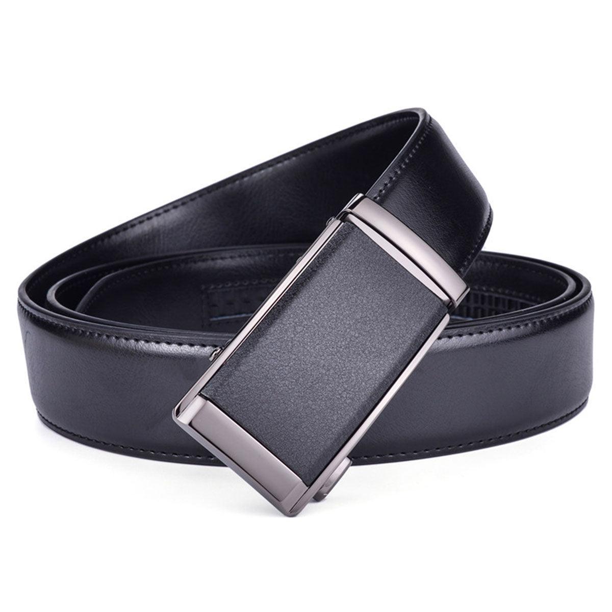Black Suit Leather Belt For Men, Camaro Model – photo 3