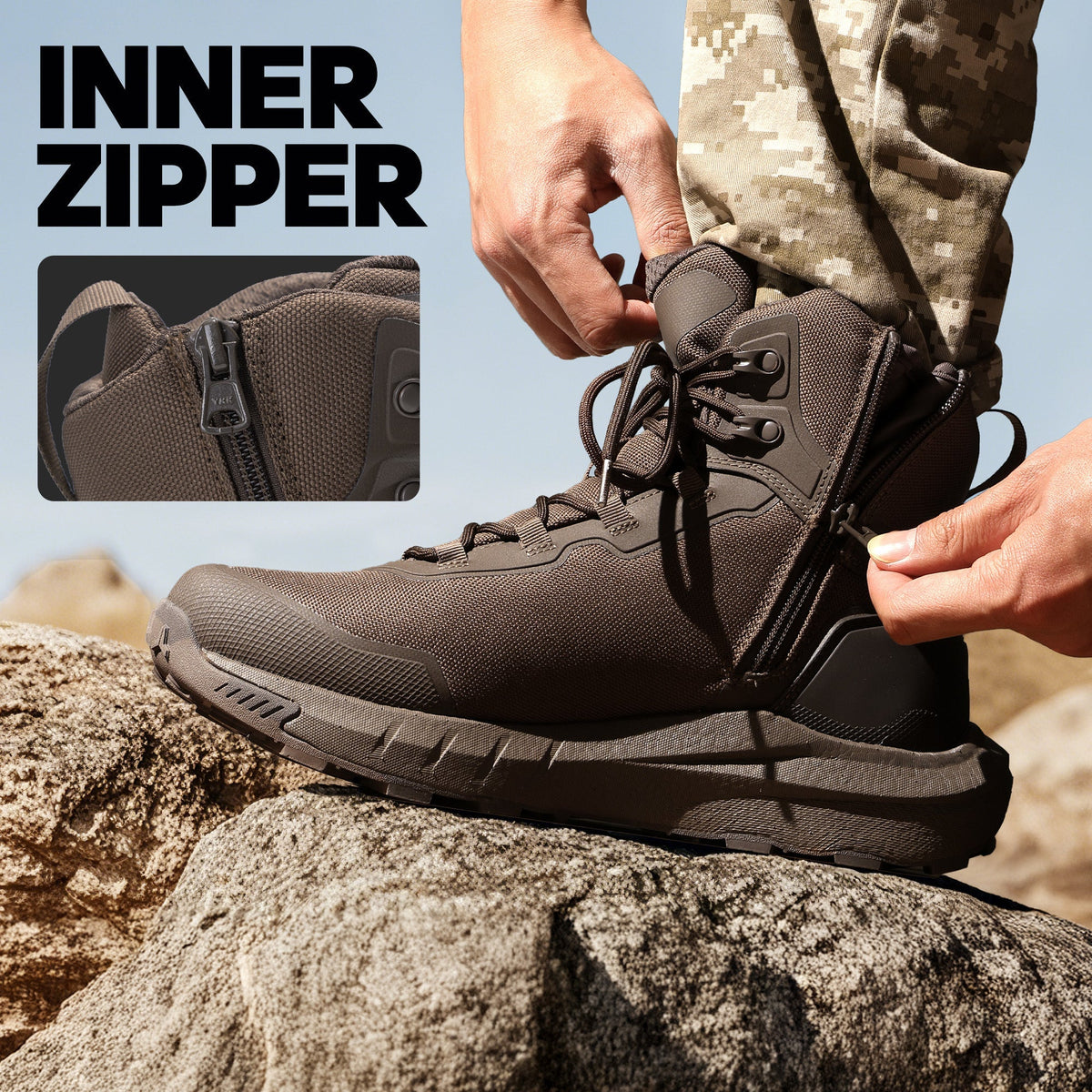 Brenmore Side-Zip Tactical Boot – photo 6
