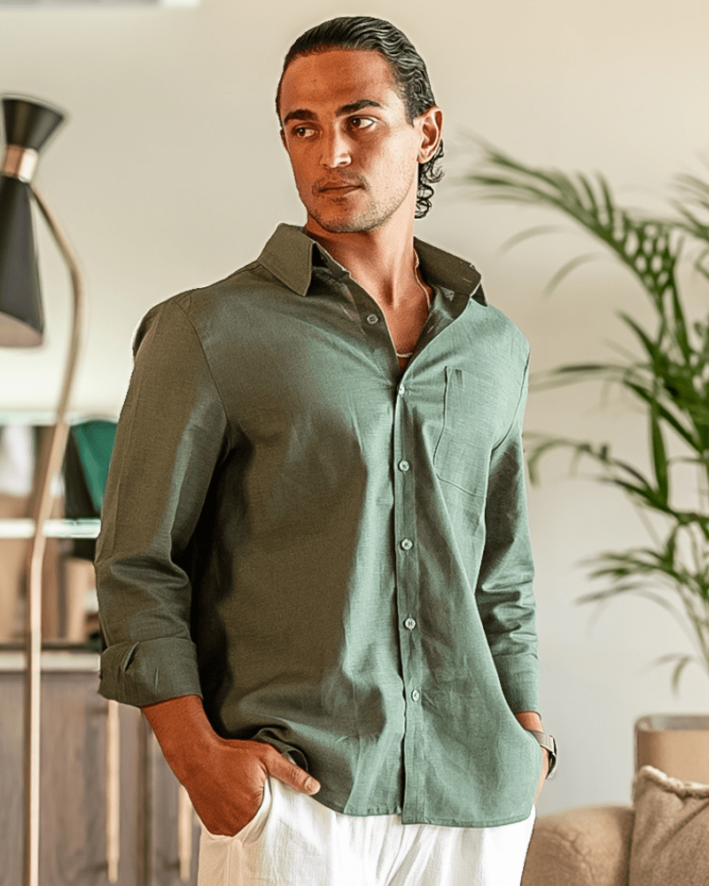 Cape Town - 100% Linen Shirt – photo 8