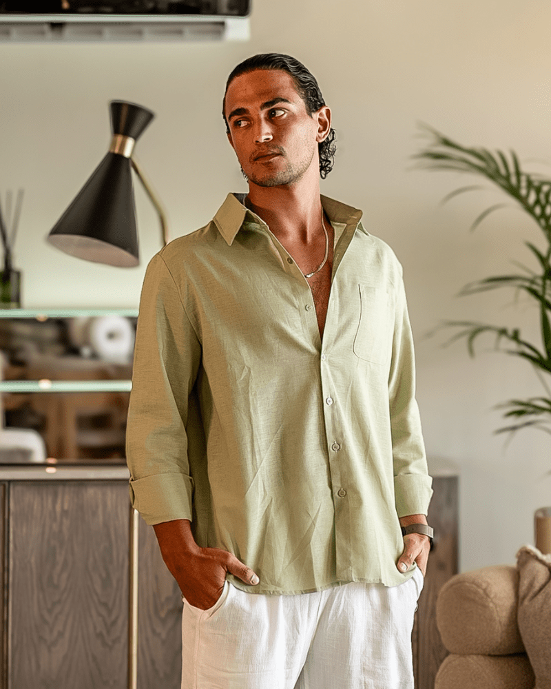 Cape Town - 100% Linen Shirt – photo 16