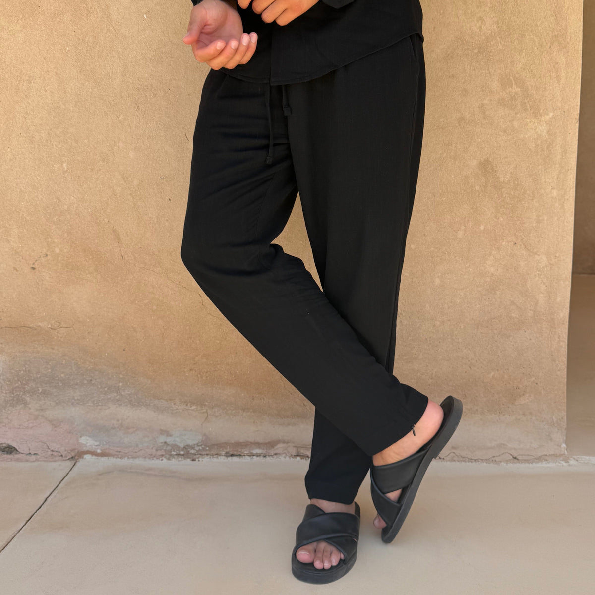 Capri Linen Trousers – photo 10