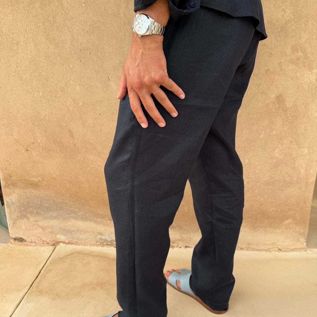 Capri Linen Trousers – photo 14