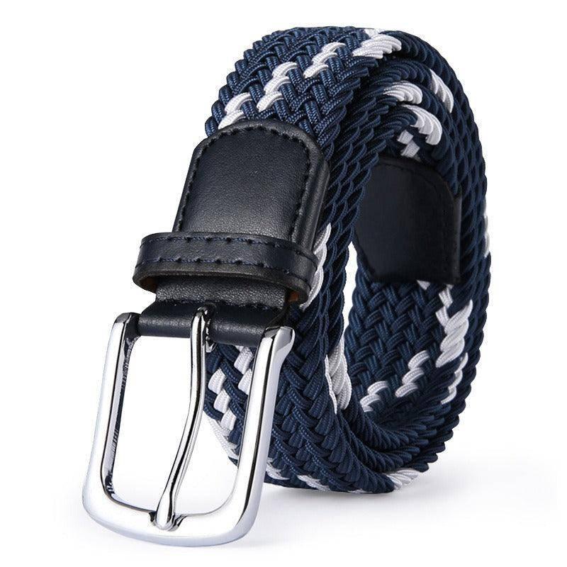 Casual Elastic Braided Belt For Men, William Model – photo 3