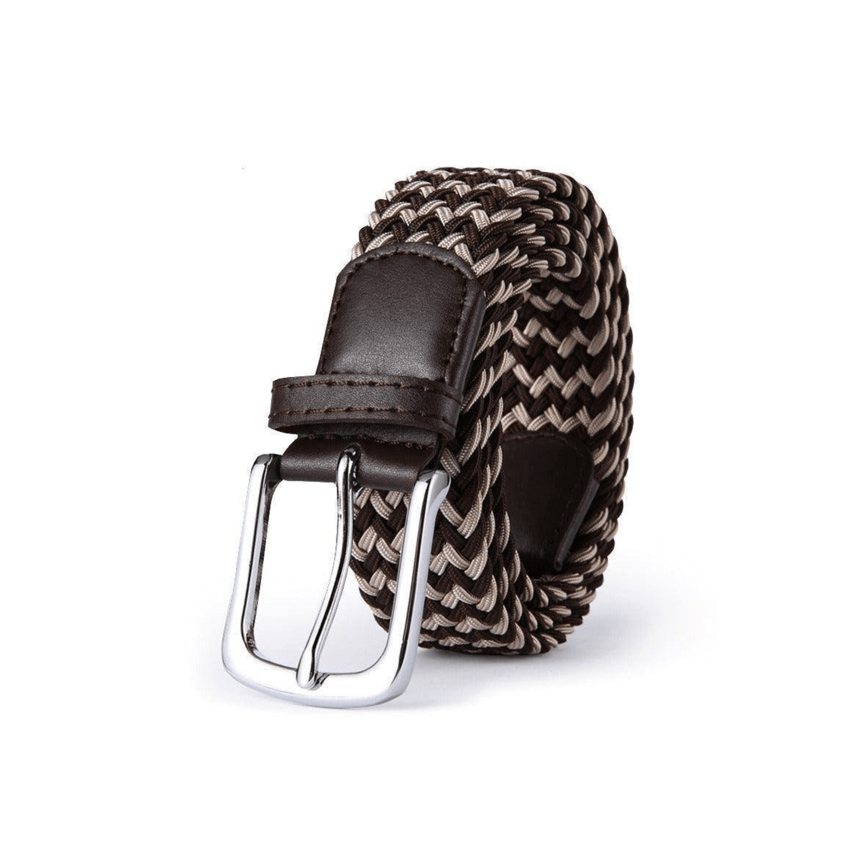 Casual Elastic Braided Belt For Men, William Model – photo 4