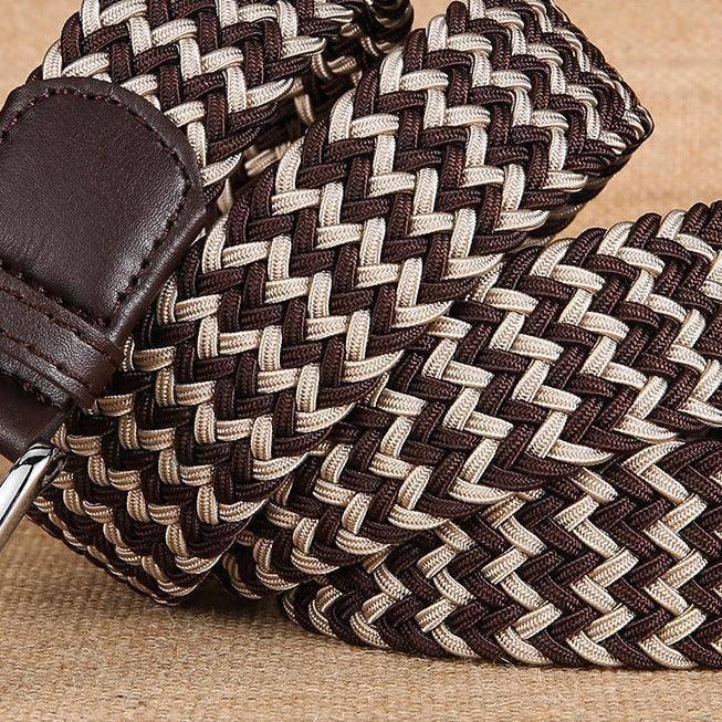 Casual Elastic Braided Belt For Men, William Model – photo 6