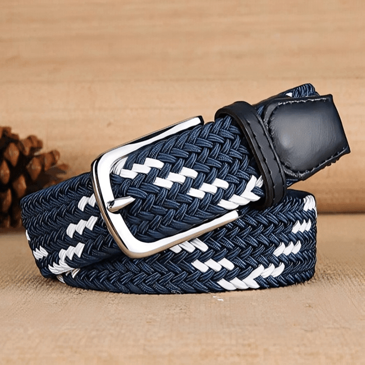 Casual Elastic Braided Belt For Men, William Model – photo 9