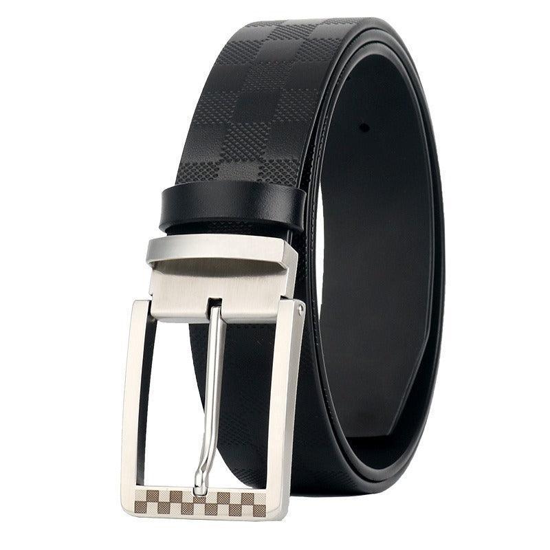 Casual Leather Suit Belt For Men, Edvard Model | Elmont