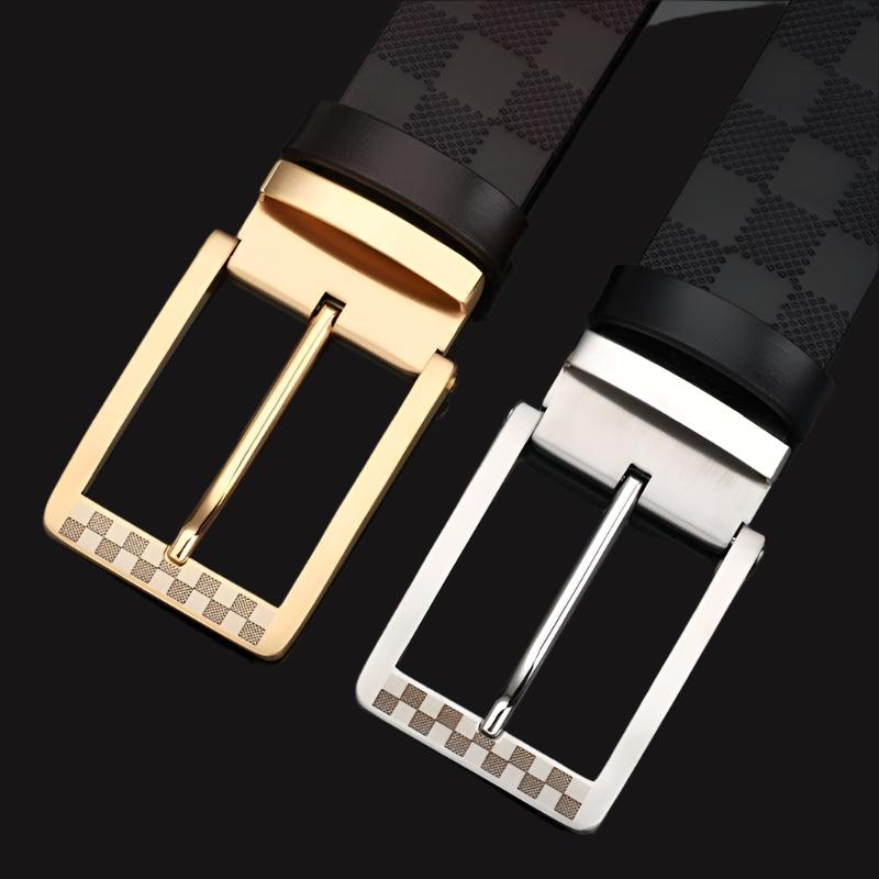 Casual Leather Suit Belt For Men, Edvard Model – photo 4