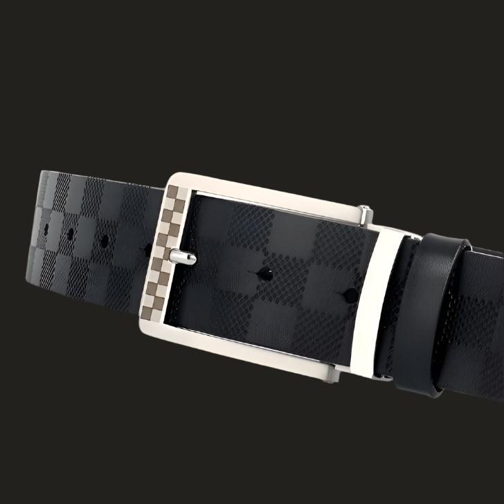 Casual Leather Suit Belt For Men, Edvard Model – photo 5