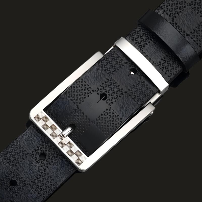 Casual Leather Suit Belt For Men, Edvard Model – photo 6