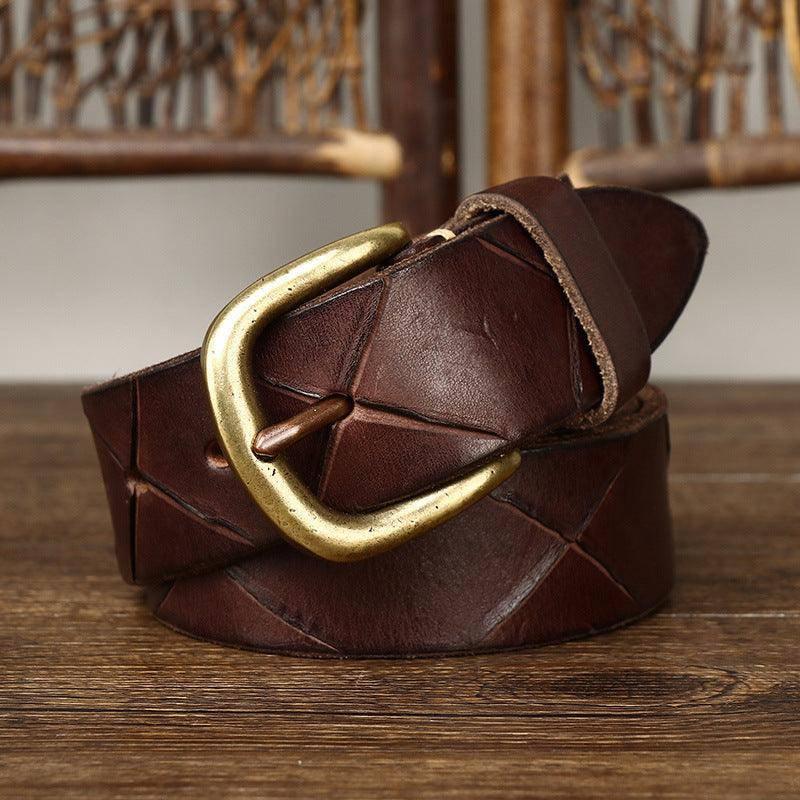 Classic Anil Leather Belt Men's Fashion Accessory | Elmont