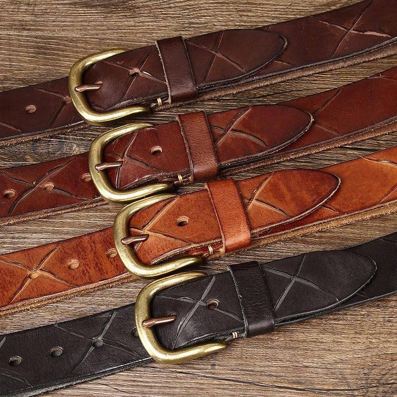 Classic Anil Leather Belt Men's Fashion Accessory – photo 6