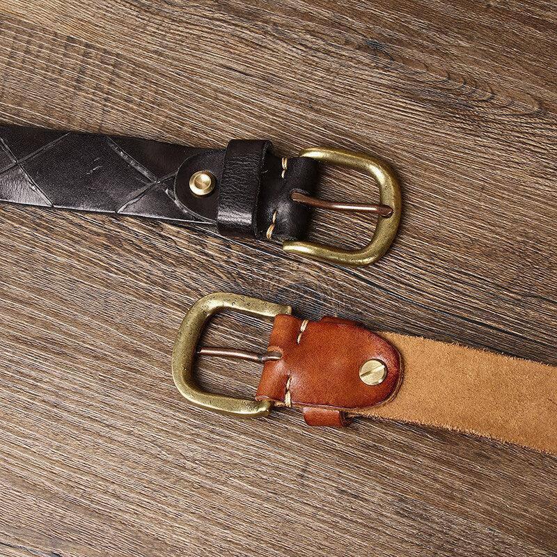 Classic Anil Leather Belt Men's Fashion Accessory – photo 7
