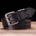 Custom Double Pin Leather Belt, Svetunia Model | Elmont