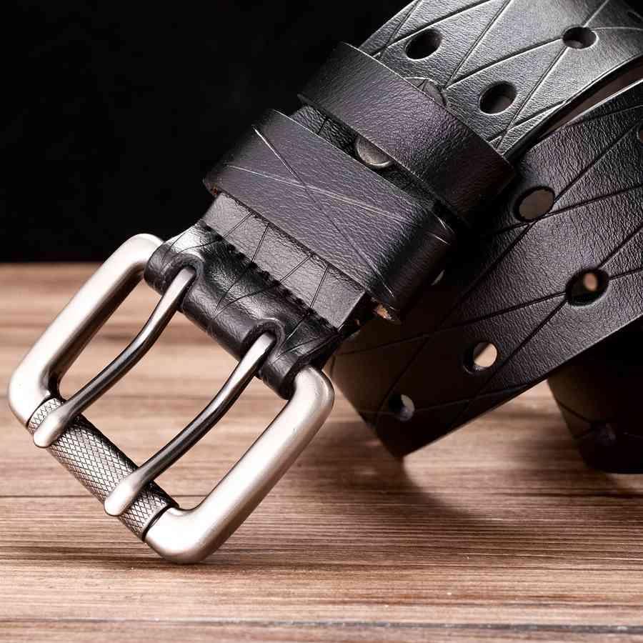 Custom Double Pin Leather Belt, Svetunia Model – photo 5