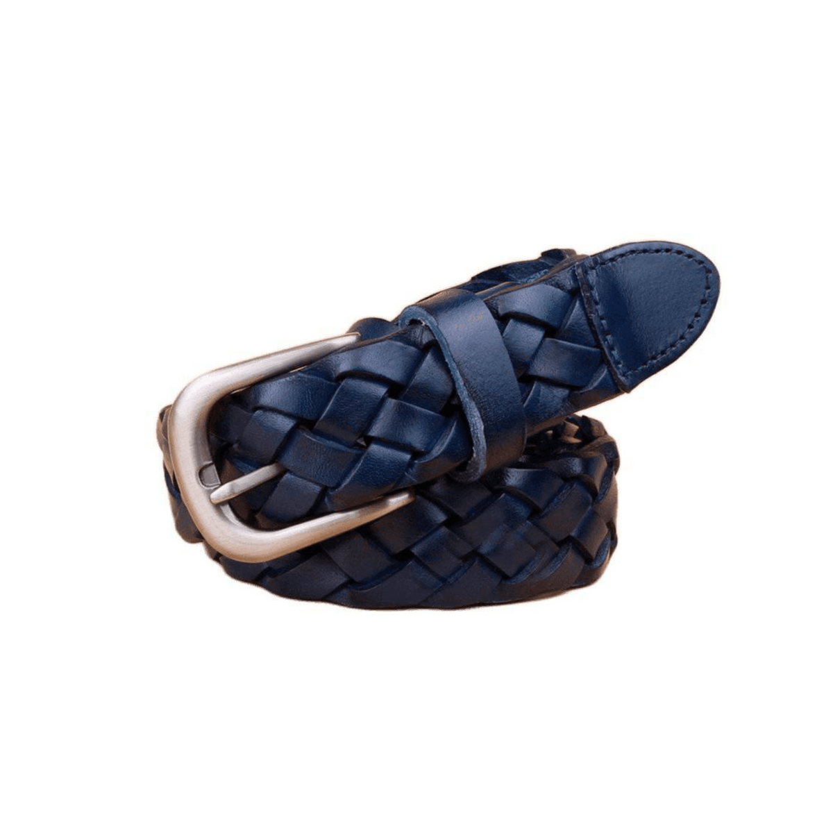 Designer Braided Leather Belt For Men, Masui Model – photo 7