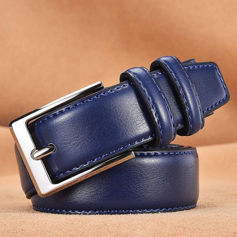 Durable Leather Suit Belt For Men, Jonathan Model | Elmont