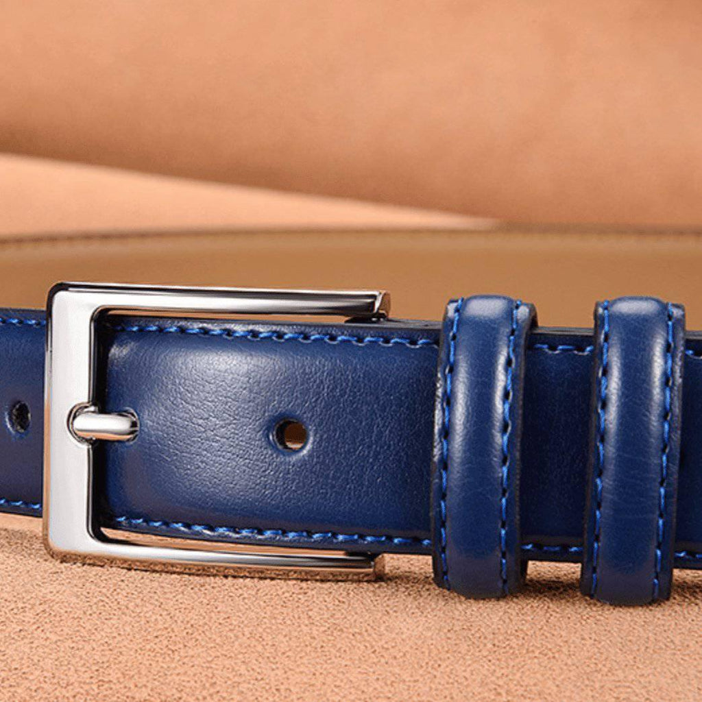 Durable Leather Suit Belt For Men, Jonathan Model – photo 6