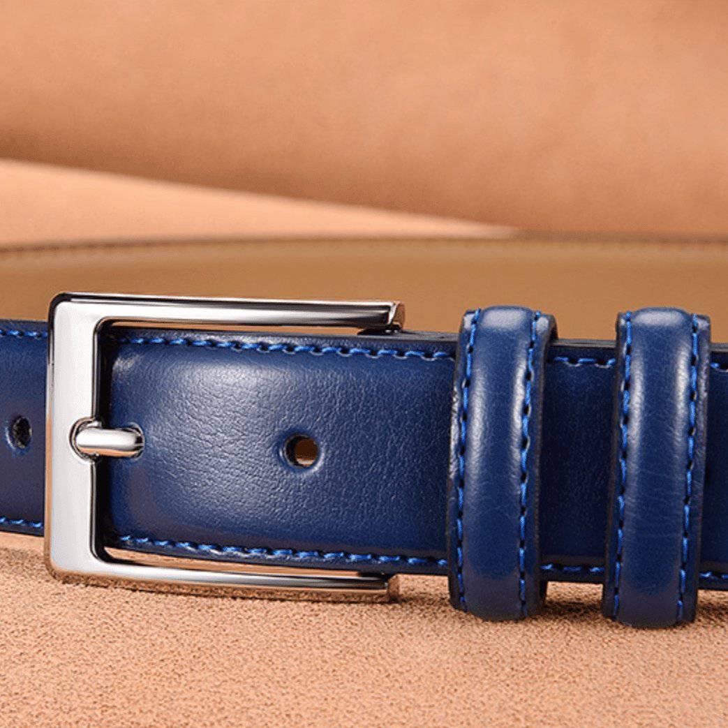 Durable Leather Suit Belt For Men, Jonathan Model – photo 6