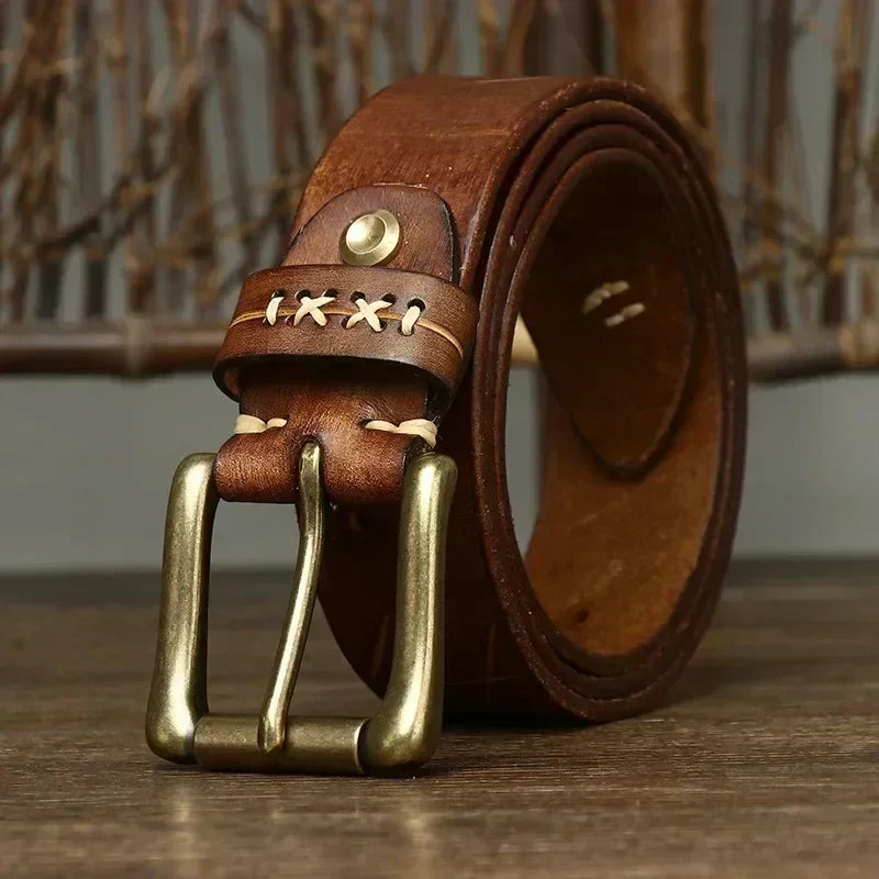 Everest Full-Grain Leather Belt | Elmont