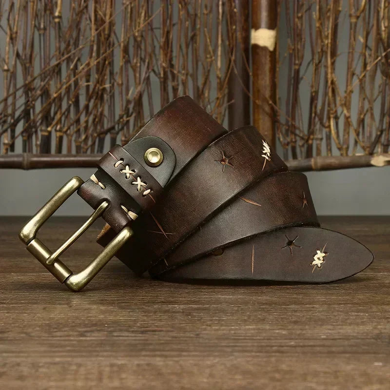 Everest Full-Grain Leather Belt – photo 12