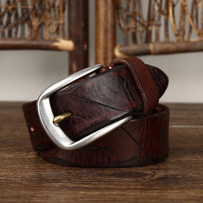 Fashionable Leather Belt For Men, Neha Model – photo 3