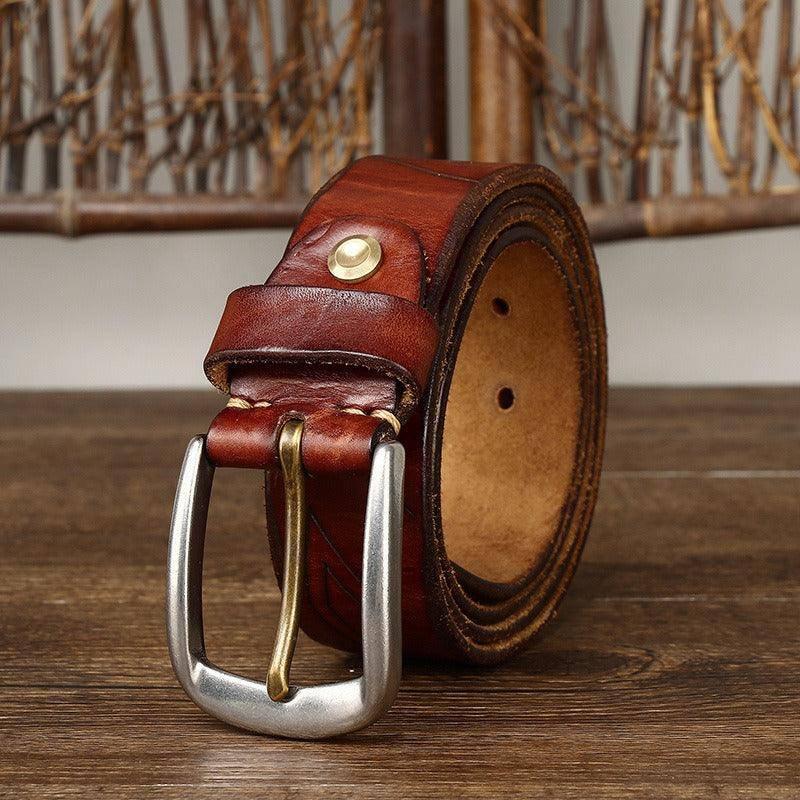 Fashionable Leather Belt For Men, Neha Model – photo 6