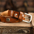 Handcrafted Leather Western Belt | Elmont