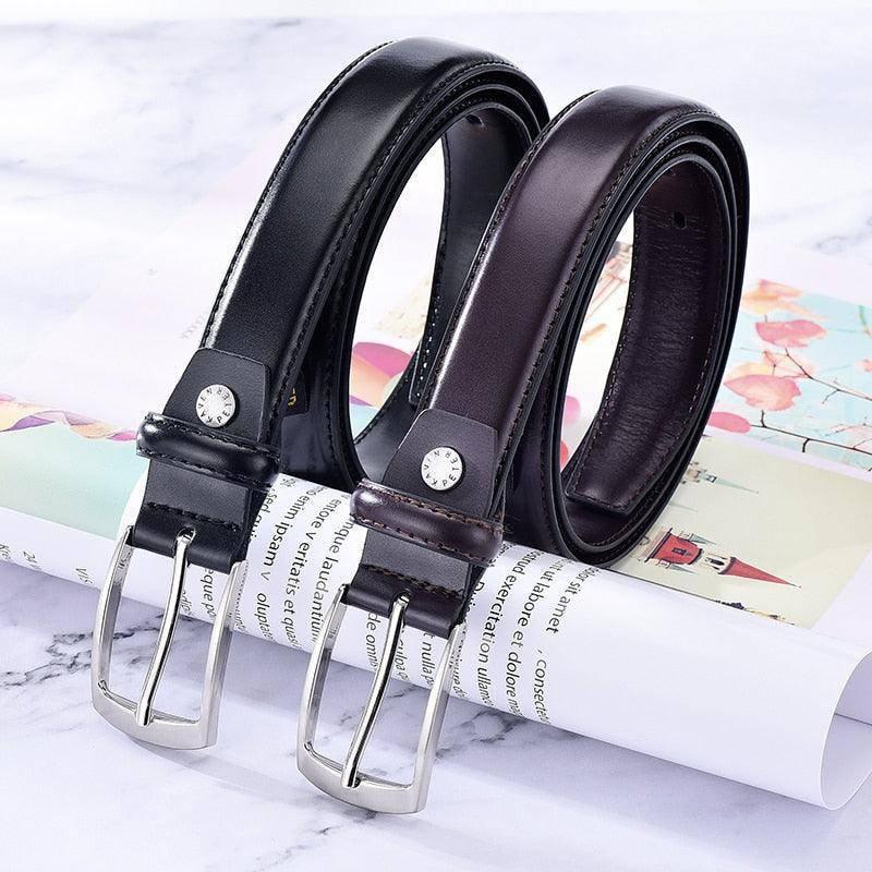 Leather Suit Belt Leather For Men, Arnthur Model – photo 4