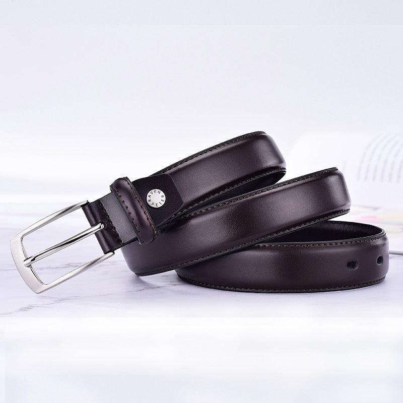 Leather Suit Belt Leather For Men, Arnthur Model – photo 5