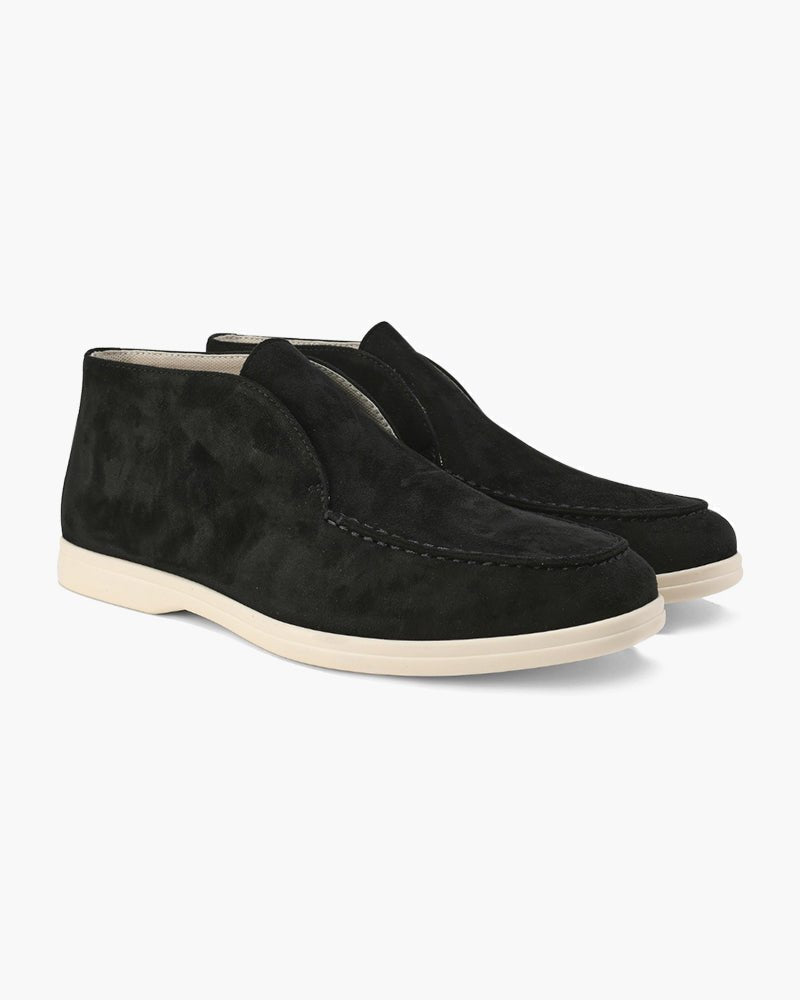Old Money High Suede Loafers | Elmont