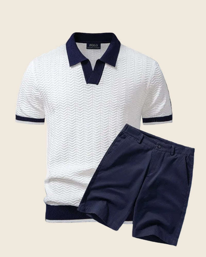 Old Money Polo Shirt + Shorts Set – photo 3