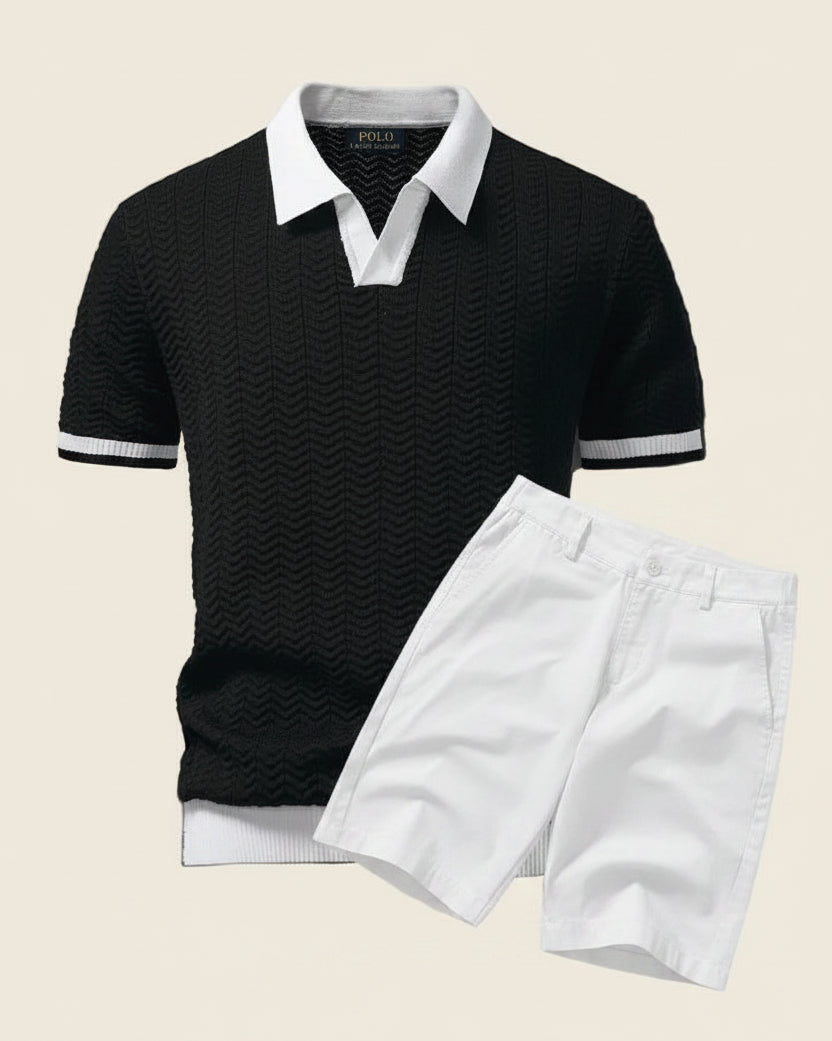 Old Money Polo Shirt + Shorts Set – photo 4