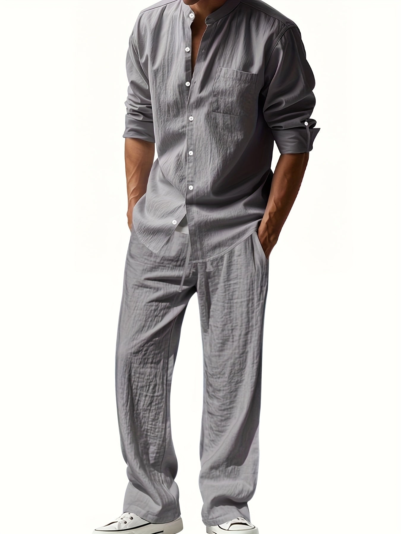 Owen - Casual Linen Set – photo 9