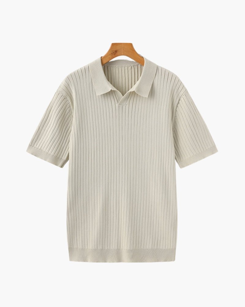 Premium Ribbed Polo | Elmont