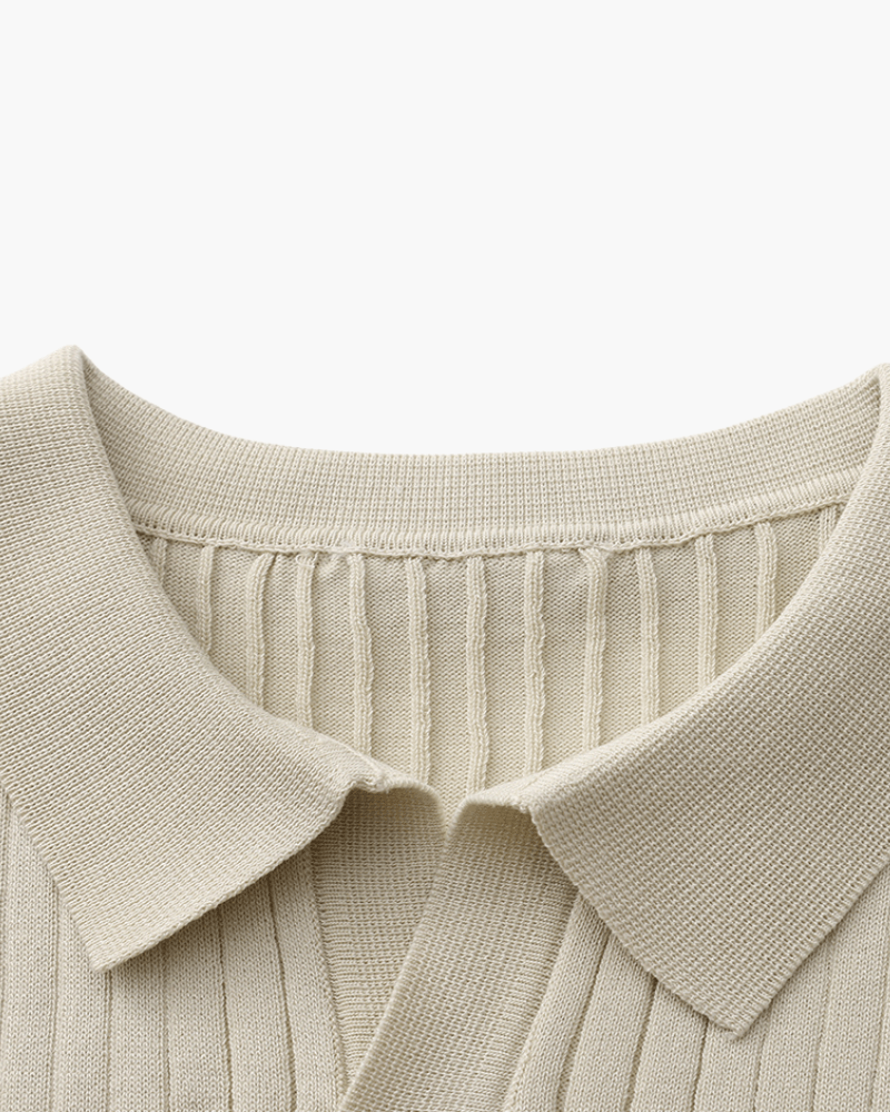 Premium Ribbed Polo – photo 5