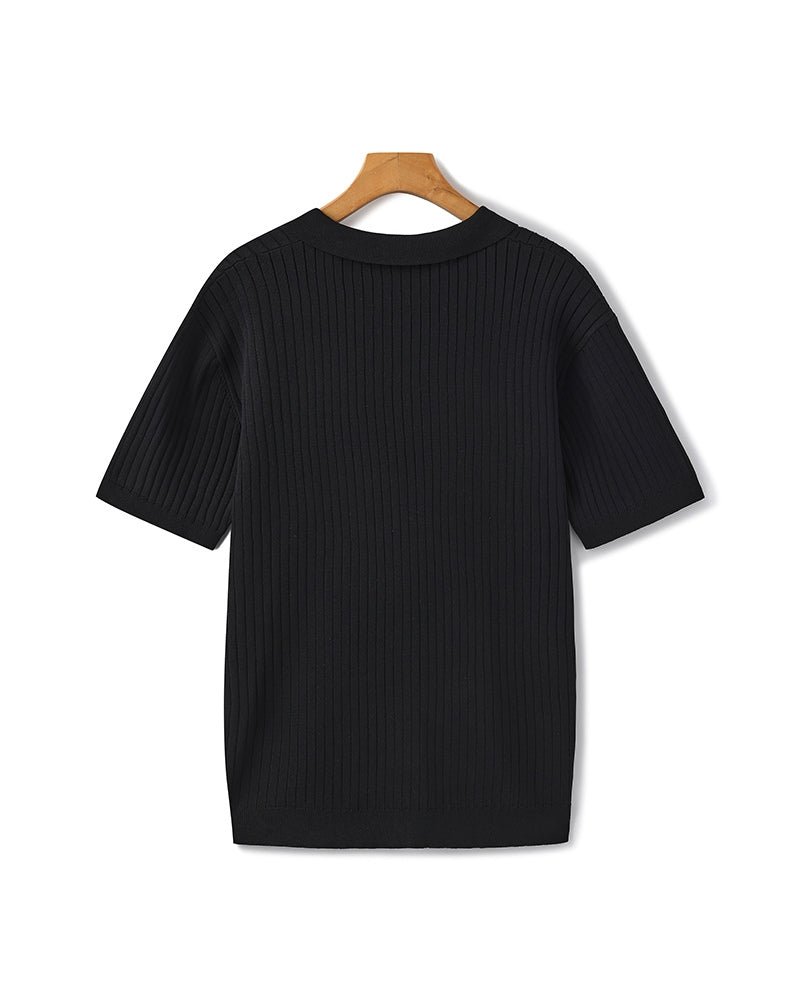 Premium Ribbed Polo – photo 10