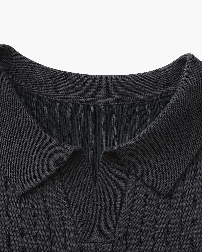 Premium Ribbed Polo – photo 19