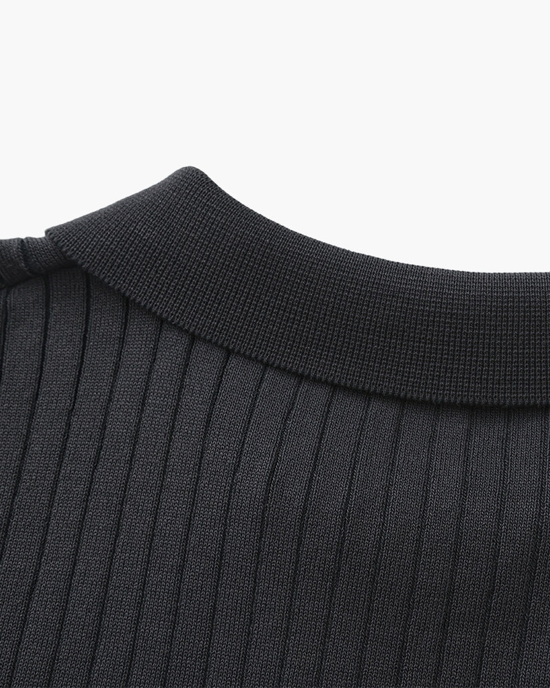Premium Ribbed Polo – photo 21