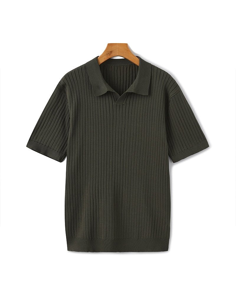 Premium Ribbed Polo – photo 22