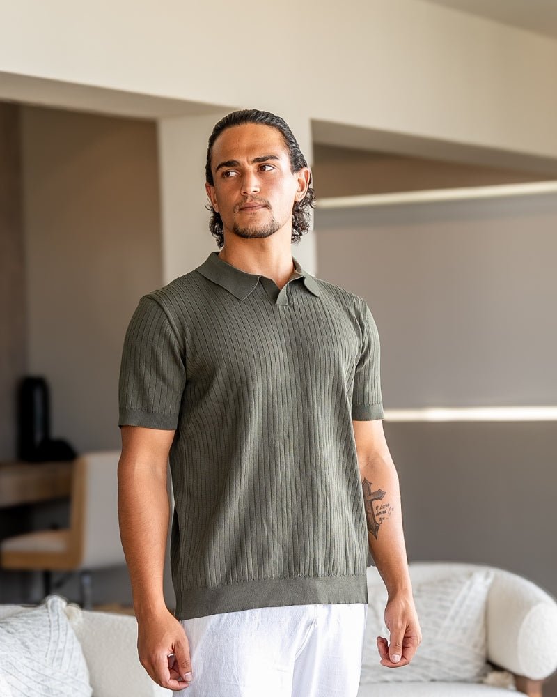 Premium Ribbed Polo – photo 23