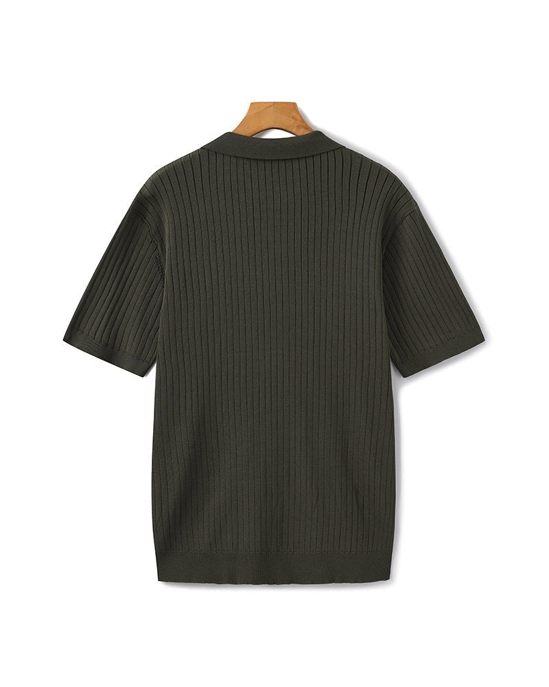 Premium Ribbed Polo – photo 25