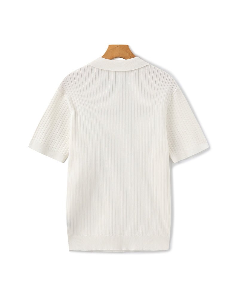 Premium Ribbed Polo – photo 30